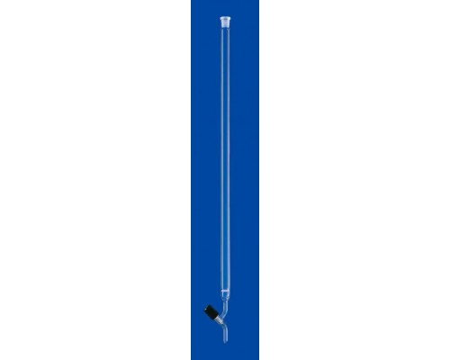 Хроматографическая колонка Lenz 100 мм, 8 мл, NS14/23, с фриттой, PTFE игольчатый кран, стекло