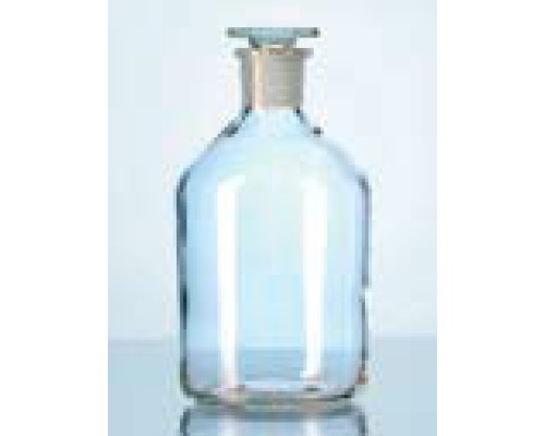 Бутыль DURAN Group 100 мл, NS14/15, узкогорлая, с пробкой, бесцветное силикатное стекло