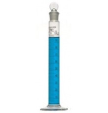 Цилиндр мерный Kimble 500 мл, класс B, TC, белая шкала, с пробкой, стекло (Артикул 20039-500)