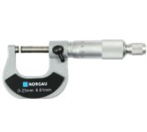 Микрометр гладкий NORGAU 0-25mm/0,01mm