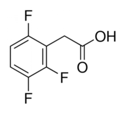 2,3,6-трифторфенилуксусная кислота, 98%, Acros Organics, 1г