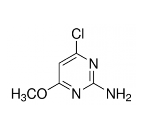 2-амино-4-хлор-6-метоксипиримидин, 95%, Acros Organics, 5г