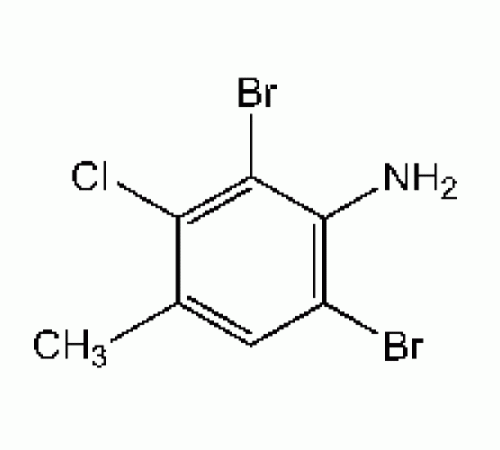 2,6-дибром-3-хлор-4-метиланилина, 98%, Alfa Aesar, 25 г