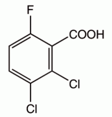 2,3-дихлор-6-фторбензойной кислоты, 97%, Alfa Aesar, 1г