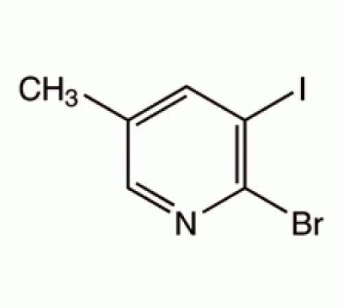 2-Бром-3-йод-5-метилпиридин, 95%, Alfa Aesar, 1 г
