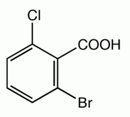 2-Бром-6-хлорбензойной кислоты, 98%, Alfa Aesar, 1г