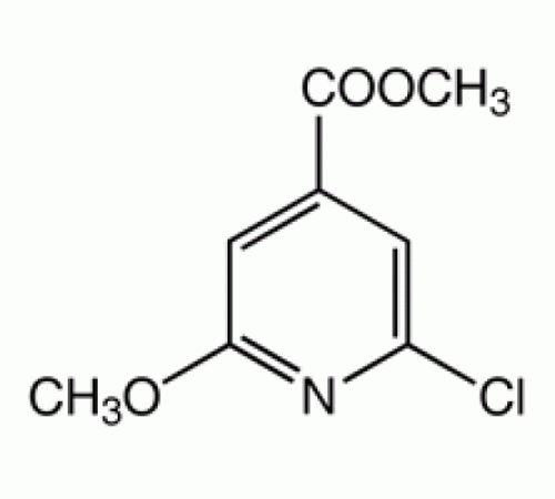 Метиловый эфир 2-хлор-6-метоксипиридин-4-карбоксилат, 98%, Alfa Aesar, 1г