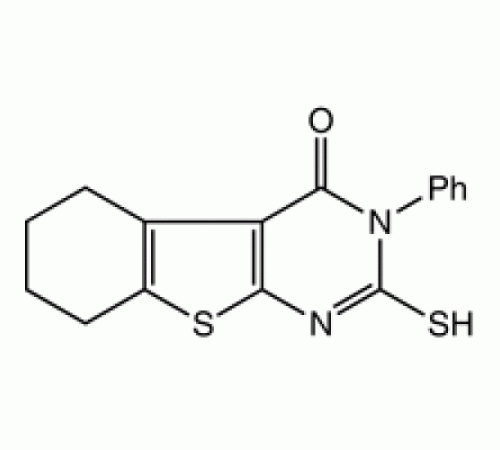 2-меркапто-3-фенил-5, 6,7,8-тетрагидро-бензо [b] тиено [2,3-D] пиримидин-4 (3H) -он, 96%, Alfa Aesar, 5 г