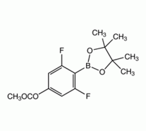 2,6-дифтор-4- (метоксикарбонил) бензолбороновой пинакон кислоты, 96%, Alfa Aesar, 250 мг
