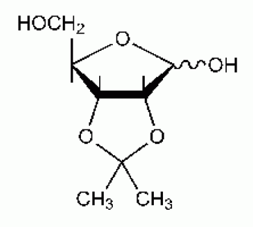 2,3-О-изопропилиден- ^, ^ BD-рибофуранозы, Alfa Aesar, 5г