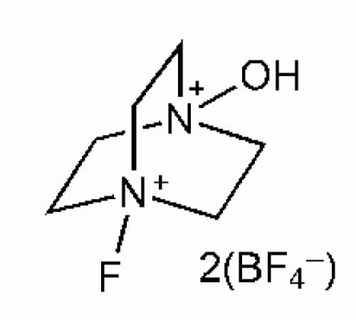 1-фтор-4-гидрокси-1, 4-диазониабицикло [2,2,2] октан бис (тетрафторборат), около 45-50% вес / вес на оксиде алюминия, Alfa Aesar, 5г
