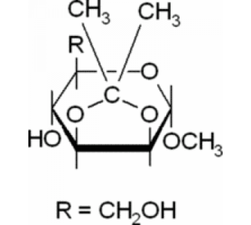 Метил 2,3-O-изопропилидеββ D-маннопиранозид ~ 98% Sigma M9398