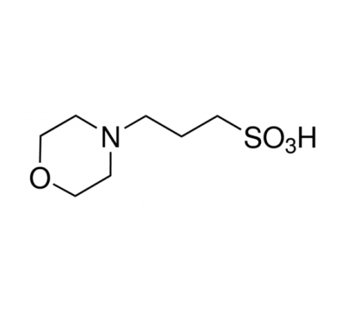 МОПС (MOPS), (3-морфолинопропансульфоновая к-та), >99,5%, Buffer grade, AppliChem, 250 г