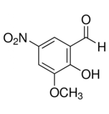 2-гидрокси-3-метокси-5-нитробензальдегида, 98%, Alfa Aesar, 1 г