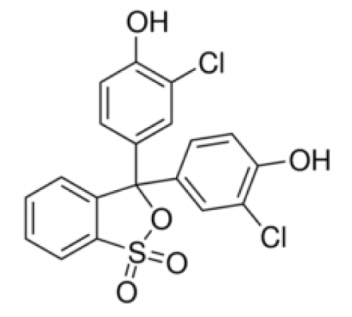 Хлорфеноловый красный , pure, индикатор, Acros Organics, 10г