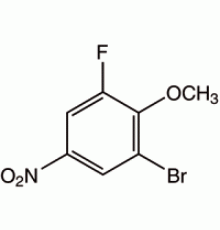 2-бром-6-фтор-4-нитроанизола, 99%, Alfa Aesar, 5 г