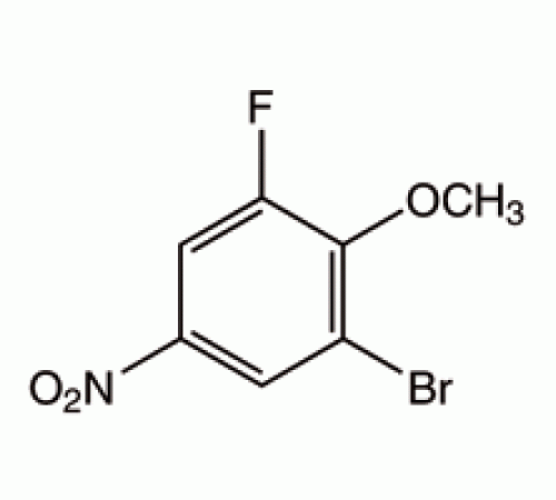 2-бром-6-фтор-4-нитроанизола, 99%, Alfa Aesar, 5 г
