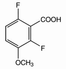 2,6-дифтор-3-метоксибензойной кислоты, 97%, Alfa Aesar, 10 г