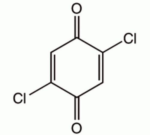 2,5-дихлор-p-бензохинон, 98%, Acros Organics, 1г