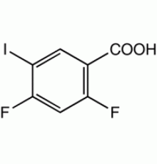 2,4-дифтор-5-иодбензойной кислоты, 97%, Alfa Aesar, 250 мг