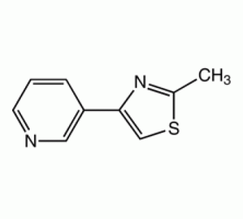2-Метил-4- (3-пиридил) тиазол, 97%, Alfa Aesar, 10 г
