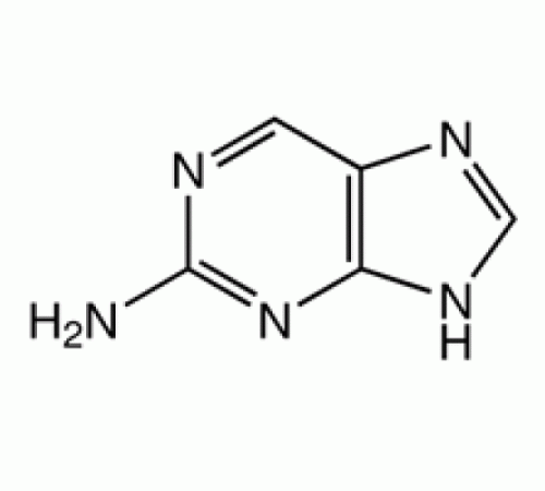 2-аминопурин, 98%, Alfa Aesar, 1г