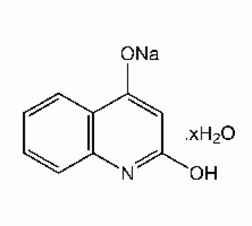 2,4-дигидроксихинолин мононатриевая соль гидрата, 97%, Alfa Aesar, 25 г