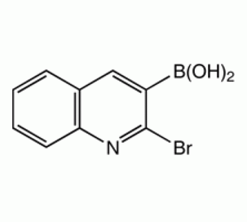 2-Бромхинолин-3-бороновой кислоты, 97%, Alfa Aesar, 250 мг