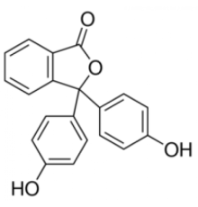 Фенолфталеин, 98.5%, pure, индикатор, Acros Organics, 500г