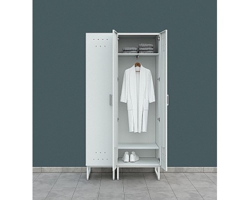 Шкаф лабораторный гардеробный СП_ЛК-800 ШГ