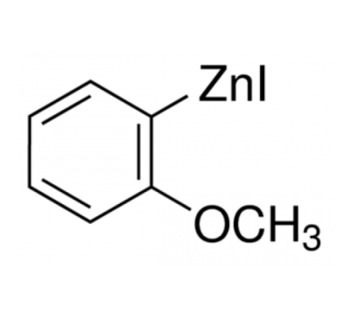 2-Methoxyphenylzinc йодида, 0,5 М в ТГФ, упакованы в атмосфере аргона в закрывающемся ChemSeal ^ т бутылки, Alfa Aesar, 50 мл