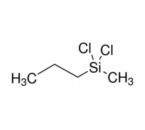 Метилпропилдихлорсилан, 97%, Acros Organics, 25мл