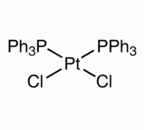 цис-дихлорбис (трифенилфосфин) платины (II), Pt 24,2% мин, Alfa Aesar, 1 г