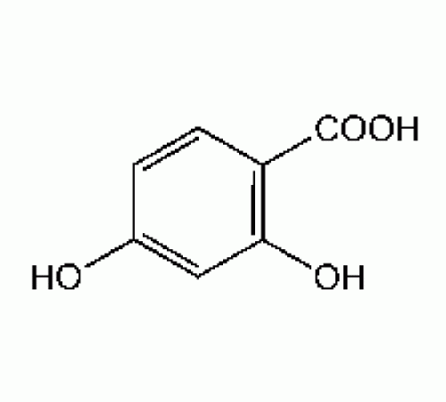 2,4-дигидроксибензойной кислоты, 97%, Alfa Aesar, 100 г