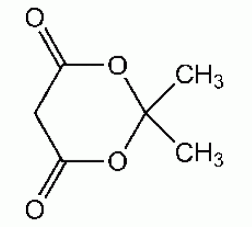 2,2-диметил-1,3-диоксан-4,6-дион, 98%, Acros Organics, 100г