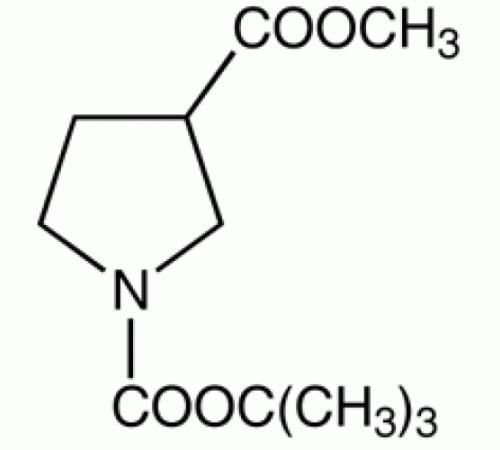 Метил 1-Вос-пирролидин-3-карбоновой кислоты, 97%, Alfa Aesar, 5 г
