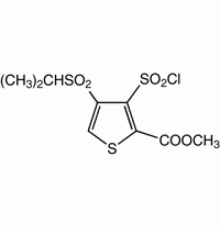 Метиловый эфир 3-хлорсульфонил-4- (изопропилсульфонил) тиофен-2-карбоновой кислоты, 95%, Alfa Aesar, 250 мг