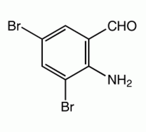 2-амино-3,5-дибромбензальдегид, 97%, Alfa Aesar, 25 г