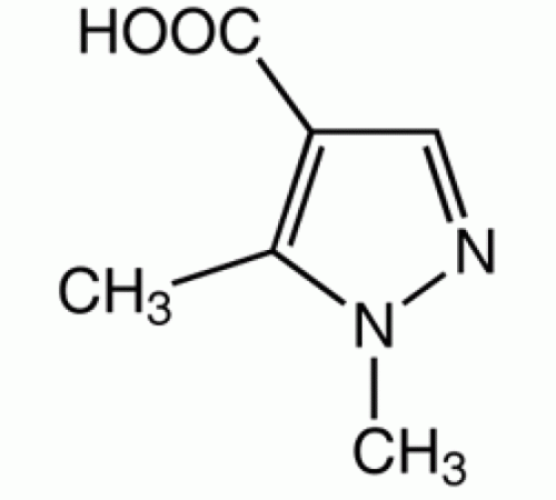 1,5-диметил-1Н-пиразол-4-карбоновой кислоты, 97%, Alfa Aesar, 5 г