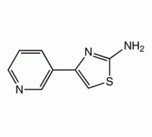 2-Амино-4- (3-пиридил) тиазол, 97%, Alfa Aesar, 2г