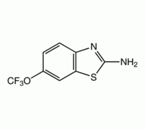 2-амино-6- (трифторметокси) бензотиазол, 98%, Alfa Aesar, 5 г
