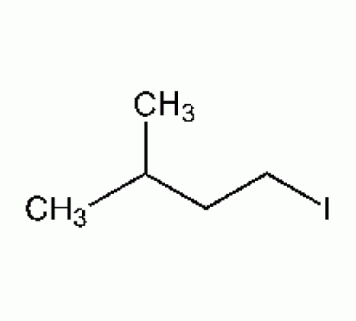 1-Иод-3-метилбутан, 97%, удар. с медью, Alfa Aesar, 10г