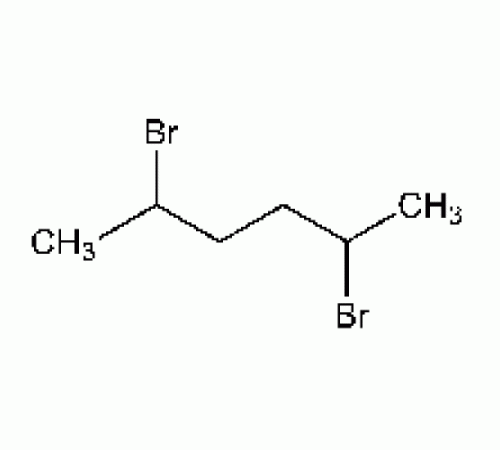 2,5-дибромгексана, эритро + трео, 97%, Alfa Aesar, 25 г