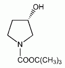 (S) - (+) - 1-Вос-3-гидроксипирролидина, 99%, 99% эи, Alfa Aesar, 1г