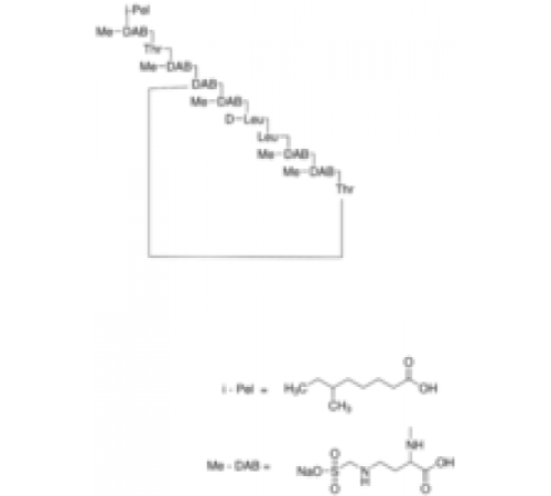 Метансульфонат натрия колистина из Bacillus colistinus, Sigma 27655