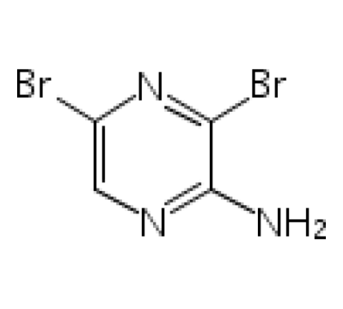 2-амино-3,5-дибромпиразин, 97%, Acros Organics, 1г