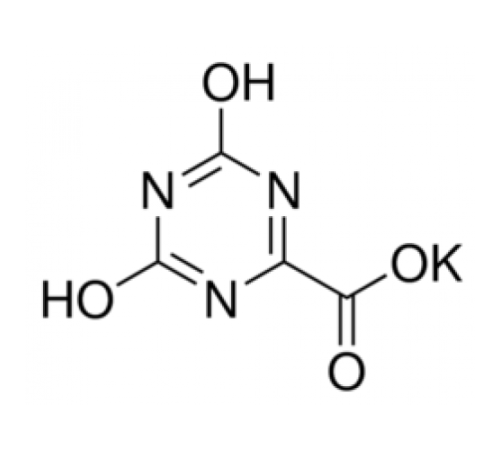 Оксоновая кислота, калия соль, 97.5%, Acros Organics, 100г