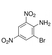 2-бром-4,6-динитроанилин, 97%, Alfa Aesar, 25 г