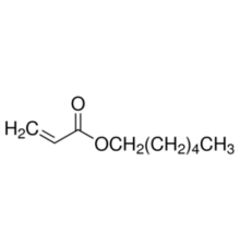 н-гексил акрилата, 95%, удар. гидрохиноном, Alfa Aesar, 25г