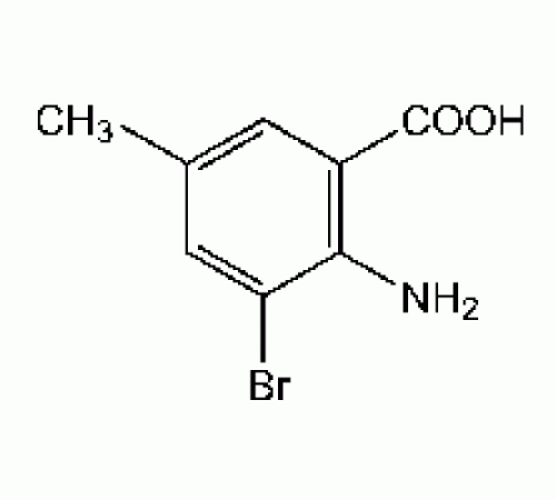2-Амино-3-бром-5-метилбензойной кислоты, 98 +%, Alfa Aesar, 25 г
